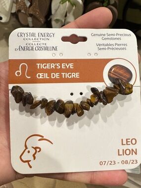 Tiger's Eye Chip Bracelet - Crystal Energy Collection